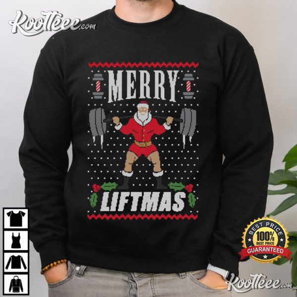 Gymer Merry Liftmas Christmas Gift T-Shirt