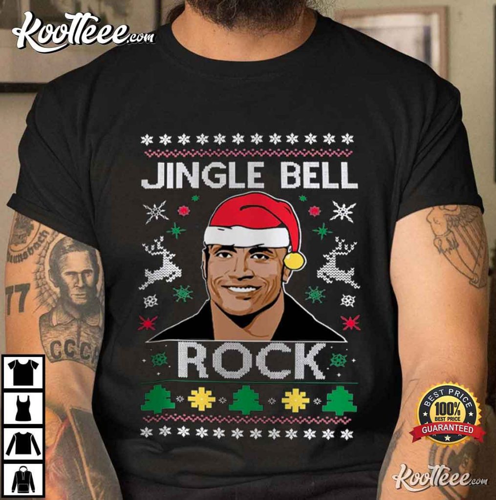 The Rock Jingle Bell Xmas T Shirt (1)
