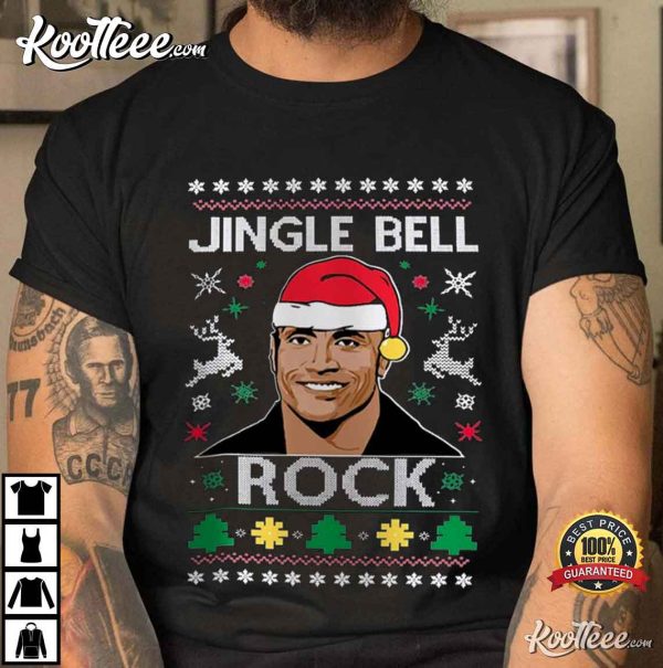The Rock Jingle Bell Xmas T-Shirt