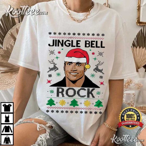 The Rock Jingle Bell Xmas T-Shirt