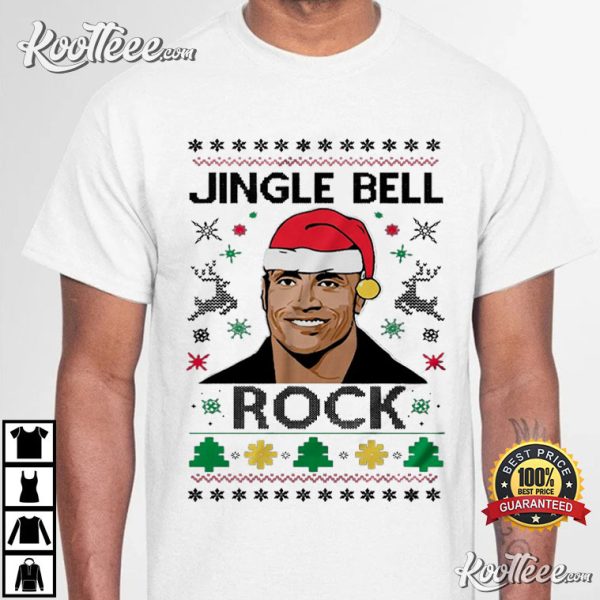 The Rock Jingle Bell Xmas T-Shirt