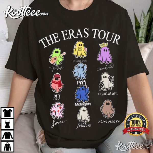 The Eras Tour Ghost Swifties Merch T-Shirt