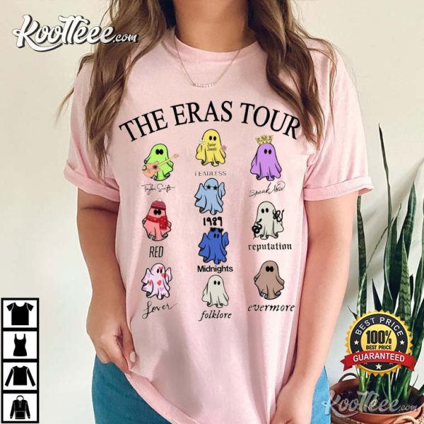 The Eras Tour Ghost Swifties Merch T-Shirt