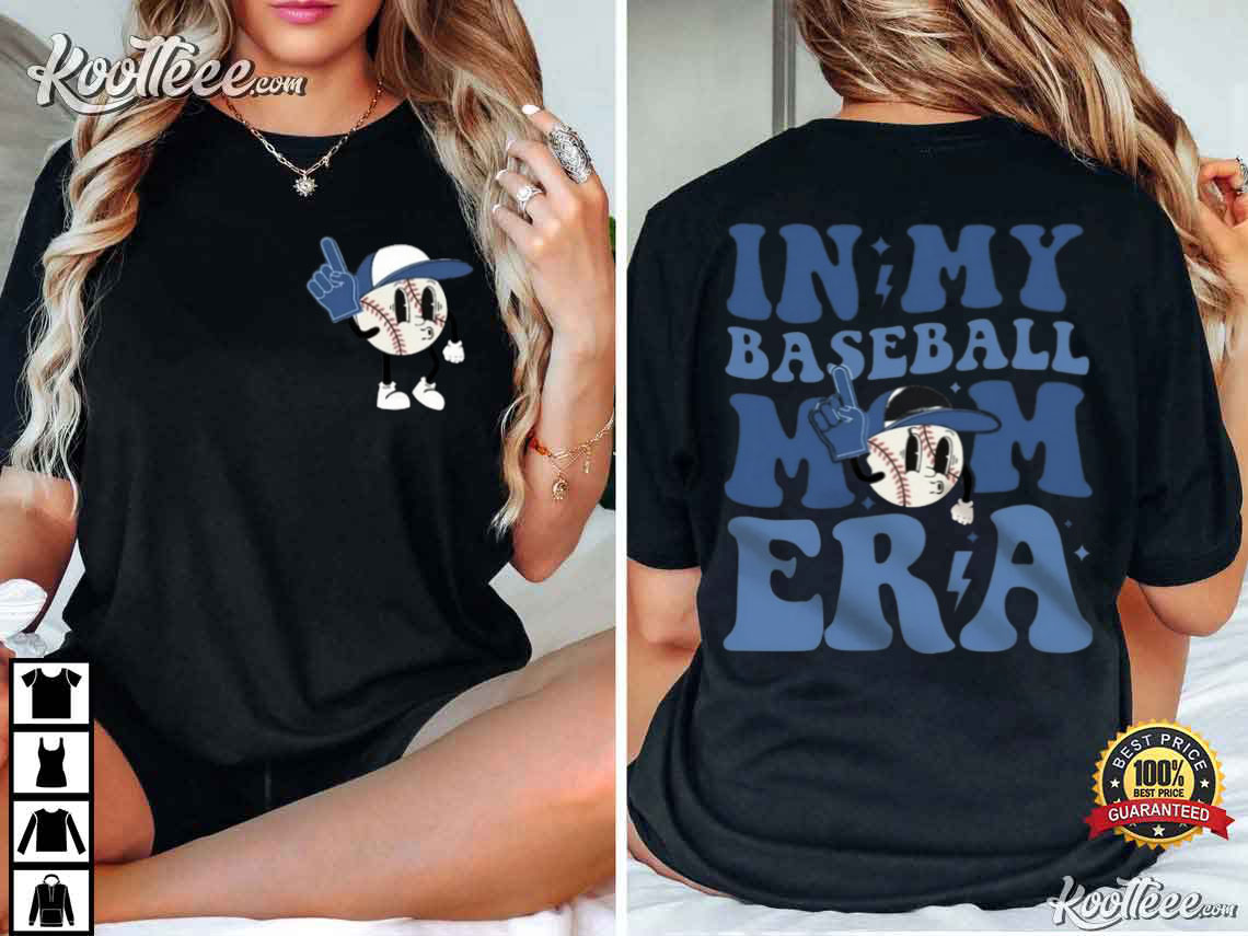 Custom Baseball Mom Tee Shirts Personalized For Women Senior T-Shirt  Classic - DadMomGift