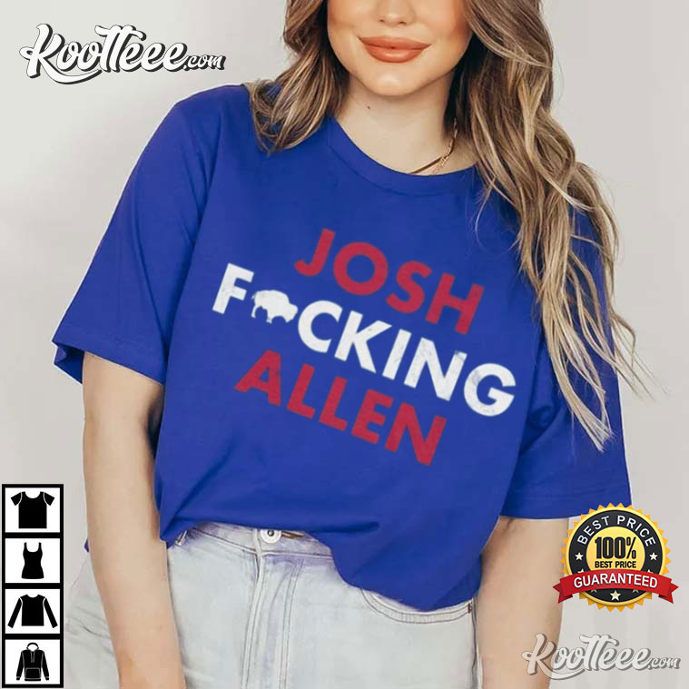 Josh Allen Bills Mafia T-Shirt Athletic Heather