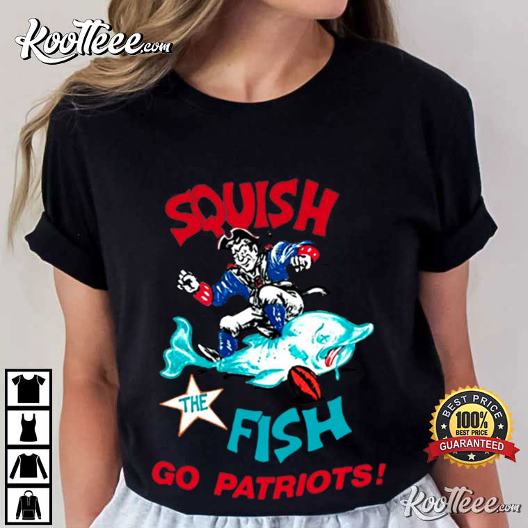 New England Patriots Put Trash In Its Place Funny T-Shirt - T