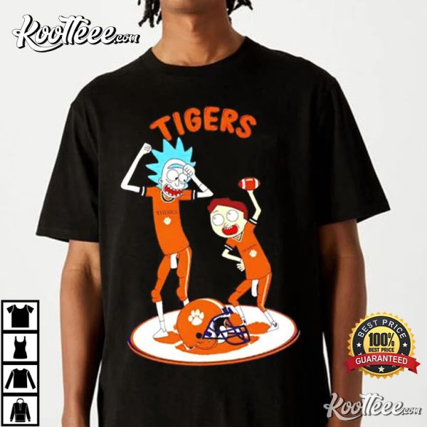 Clemson Tigers x Rick and Morty T-Shirt