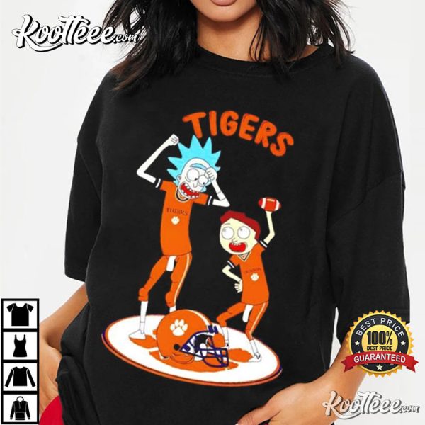 Clemson Tigers x Rick and Morty T-Shirt