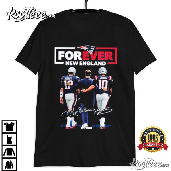 New England Patriots Brady And Jones T-Shirt