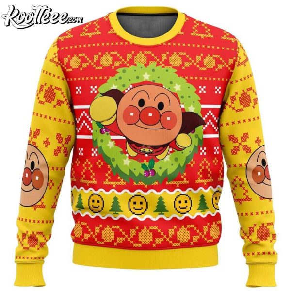 Anpanman Christmas Ugly Sweater