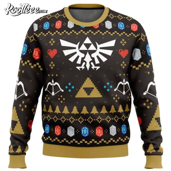 Legend of Zelda Christmas Hero Ugly Sweater