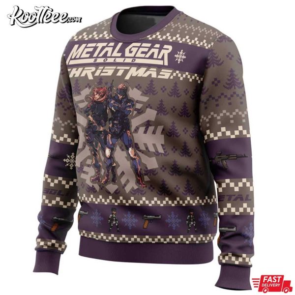 Metal Gear Solid Christmas Ugly Sweater