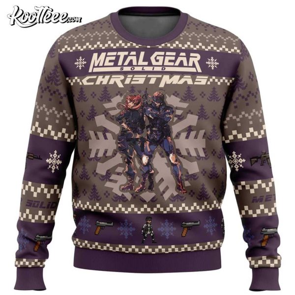 Metal Gear Solid Christmas Ugly Sweater