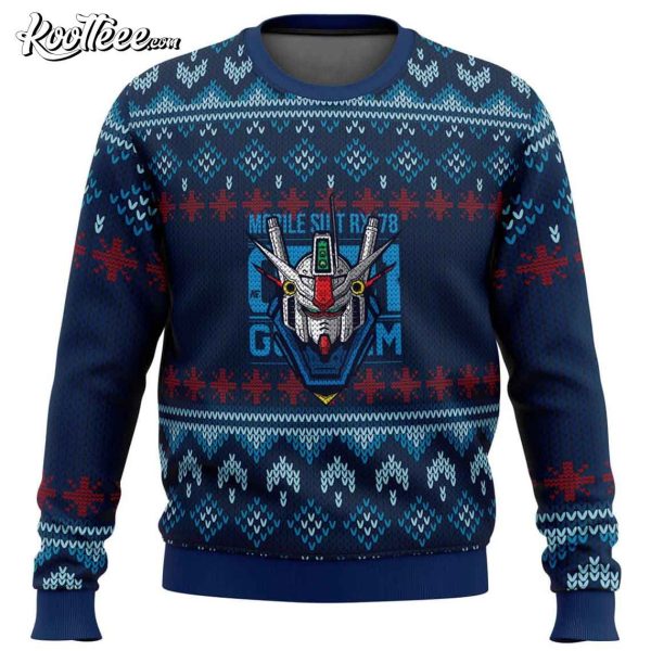 Gundam Christmas Ugly Sweater