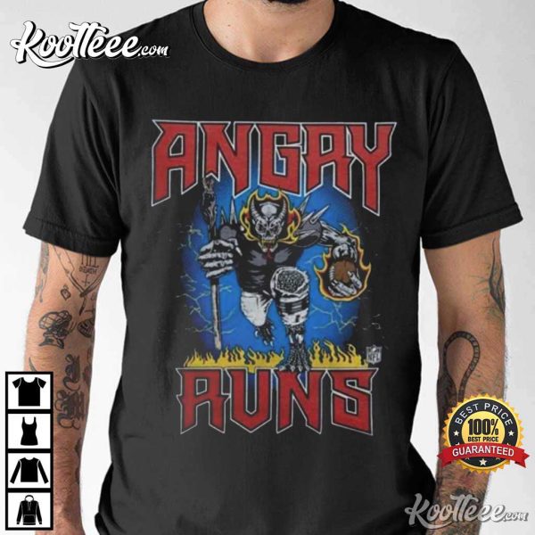 Kyle Brandt Angry Runs Good Morning Football T-Shirt