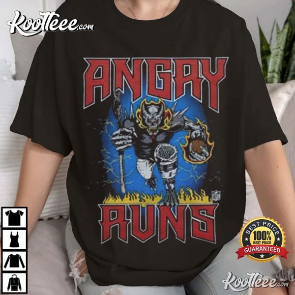 Kyle Brandt Angry Runs Good Morning Football T-Shirt