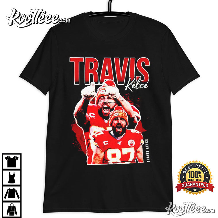 Travis Kelce Chiefs Toddler Player Short Sleeve Player T Shirt