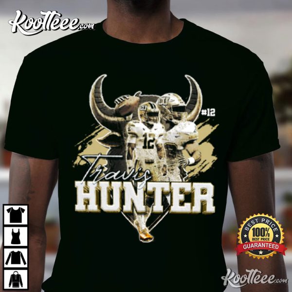 Travis Hunter Wide Receiver Colorado Buffaloes T-Shirt