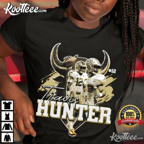 Travis Hunter Wide Receiver Colorado Buffaloes T-Shirt