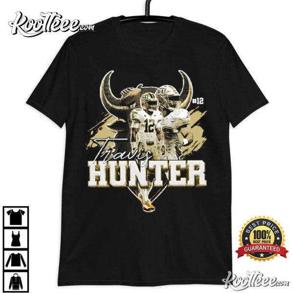 Travis Hunter Wide Receiver Colorado Buffaloes T-Shirt