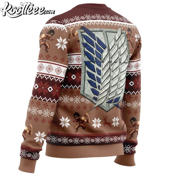 Levi Ackerman Attack On Titan Ugly Sweater