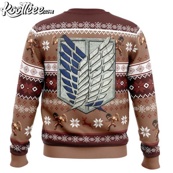 Levi Ackerman Attack On Titan Ugly Sweater