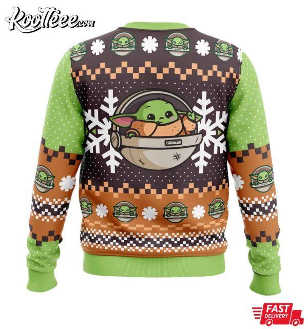 New Baby Yoda Star Wars Christmas Ugly Sweater