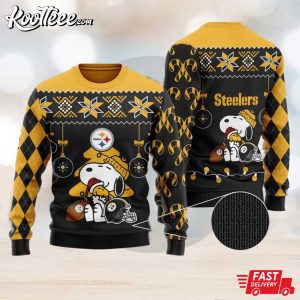 Pittsburgh Steelers Personalized Nfl Ugly Christmas Sweater - Shibtee  Clothing