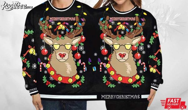 Reindeer Merry Christmas Ugly Sweater