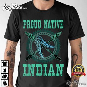 Proud Native American Flag Indian Feather Tribal Baseball Jersey