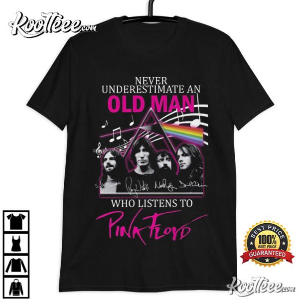 Pink Floyd Never Underestimate An Old Man T-Shirt