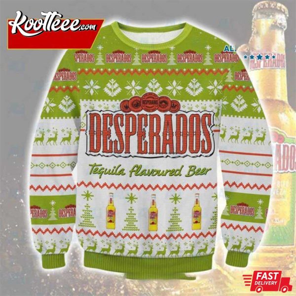 Desperado Tequila Flavoured Beer Ugly Christmas Sweater