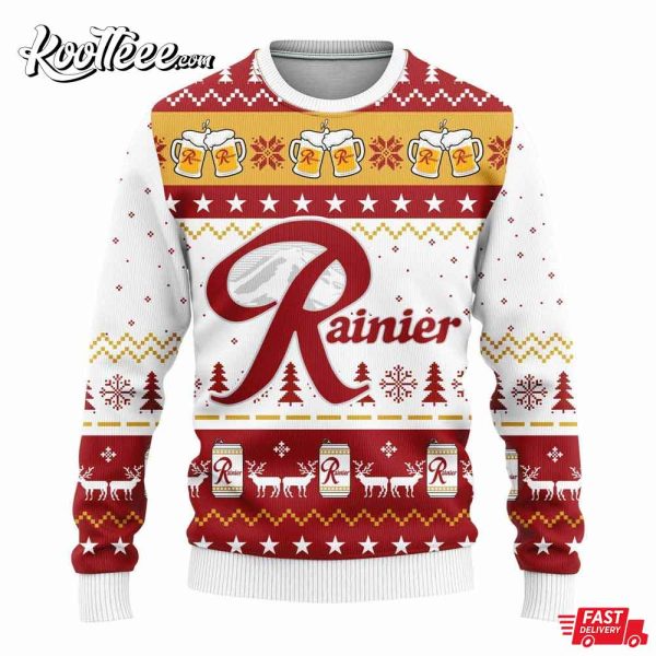 Miller Lite Beer Ugly Christmas Sweater