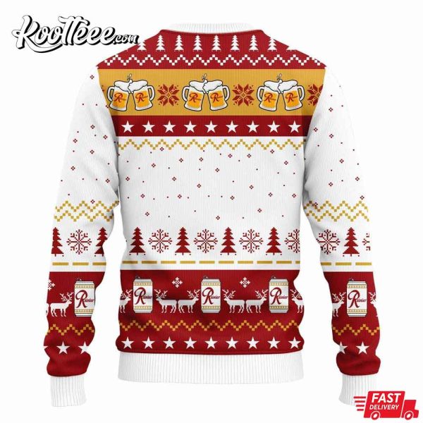 Miller Lite Beer Ugly Christmas Sweater