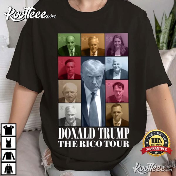 Donald Trump Mugshot Rico Tour T-Shirt