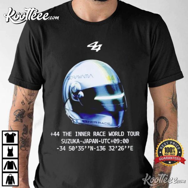 Lewis Hamilton +44 The Inner Race World Tour T-Shirt