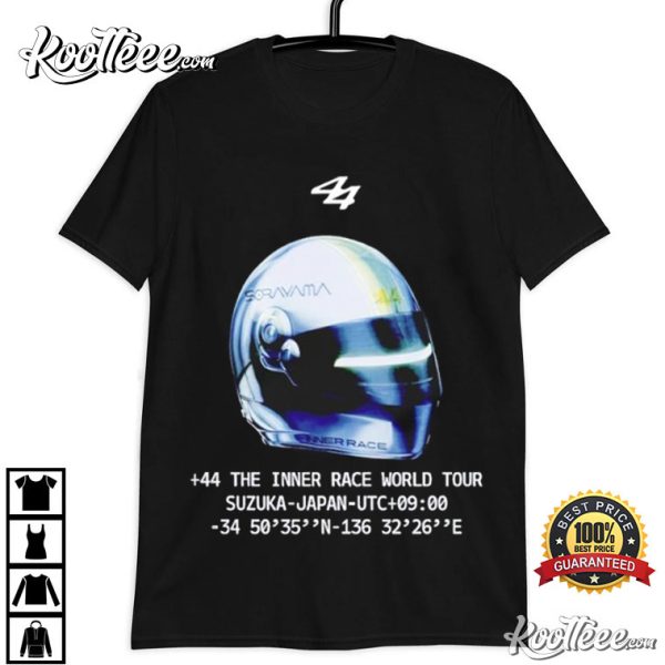Lewis Hamilton +44 The Inner Race World Tour T-Shirt