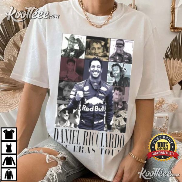 Daniel Ricciardo The Eras Tour 2023 T-Shirt