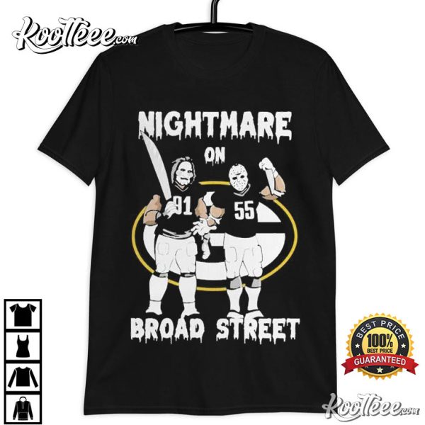 Green Bay Packers Nightmare On Broad Street T-Shirt