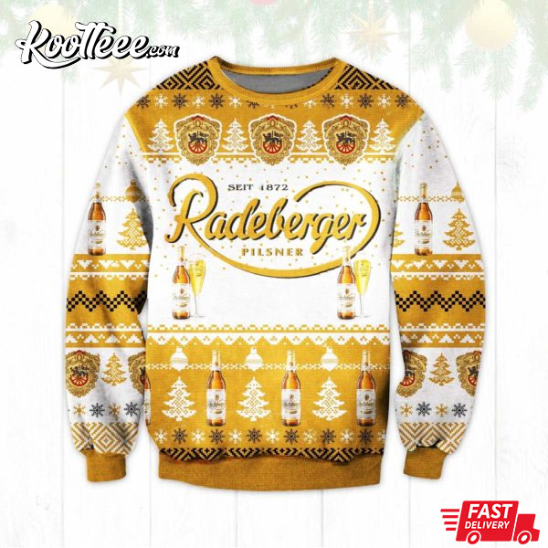 Radeberger Pilsner beer Ugly Sweater