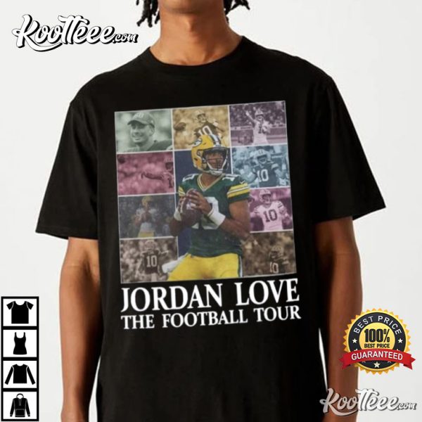 Jordan Love Green Bay Packers American Football T-Shirt