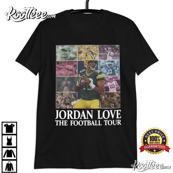 Jordan Love Green Bay Packers American Football T-Shirt