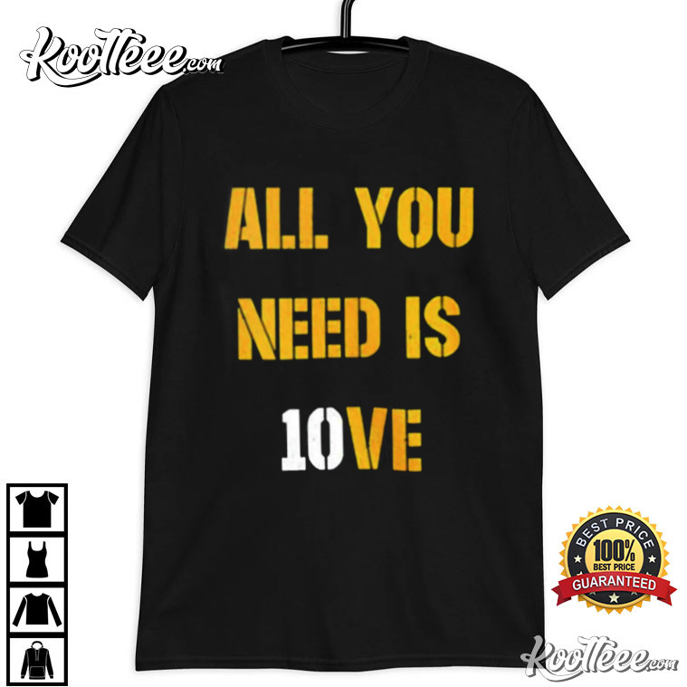 Green Bay Packers All You Need Is Love Jordan Love Shirt,, 51% OFF