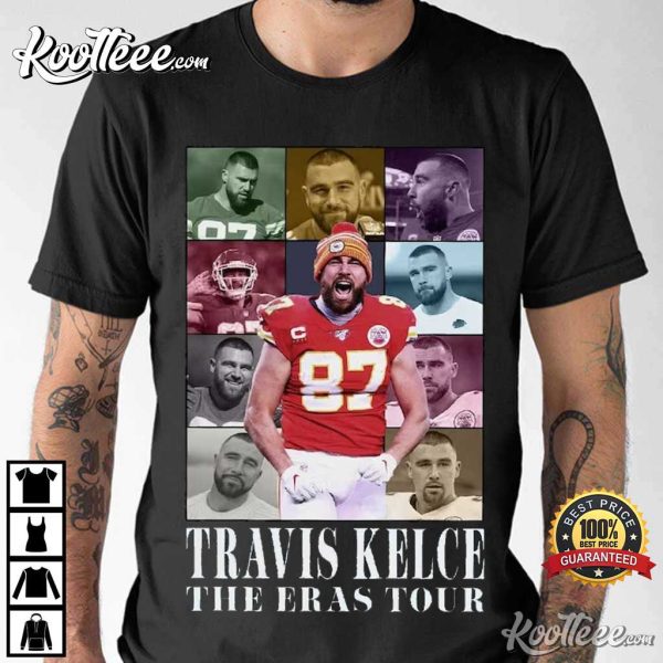 Travis Kelce The Eras Tour Football Fan Gift T-Shirt