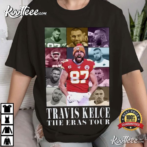 Travis Kelce The Eras Tour Football Fan Gift T-Shirt