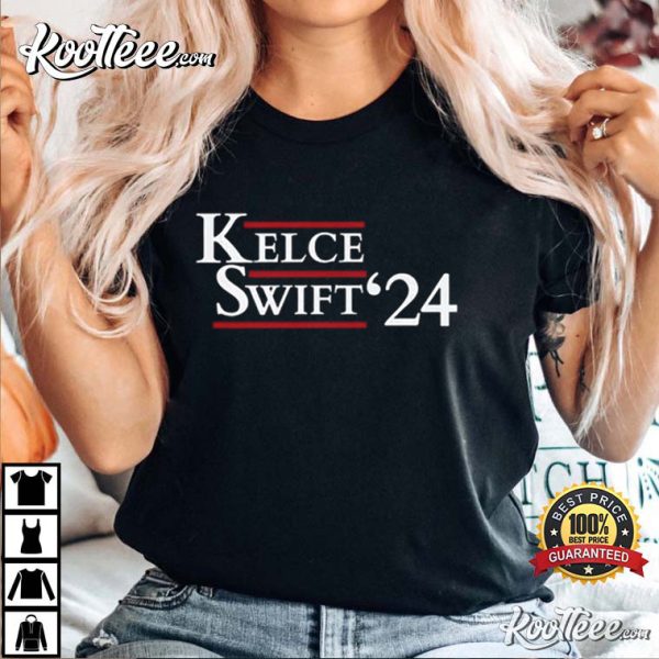 Travis Kelce Taylor Swift 24 Kansas City Chiefs T-Shirt