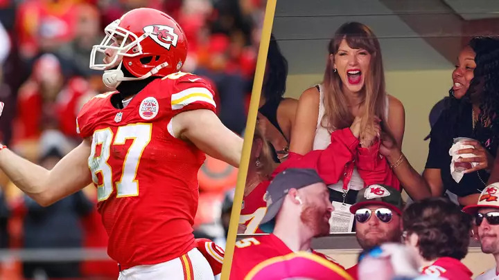 Travis Kelce jersey sales jump nearly 400% after Taylor Swift attends  Kansas City-Chicago game - The Globe and Mail