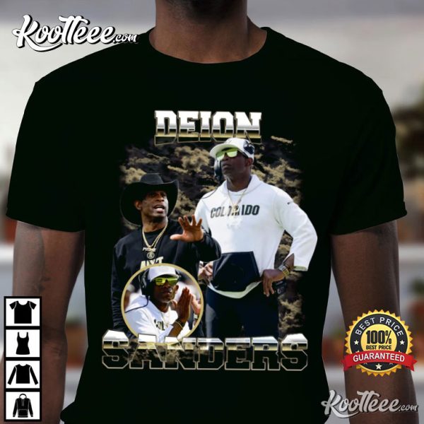 Head Coach Deion Sanders Colorado Buffaloes T-Shirt