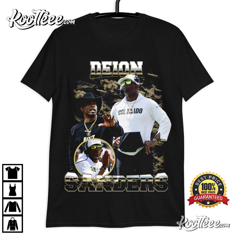 Deion Sanders T-shirt Colorado Buffaloes Football Shirts Coach