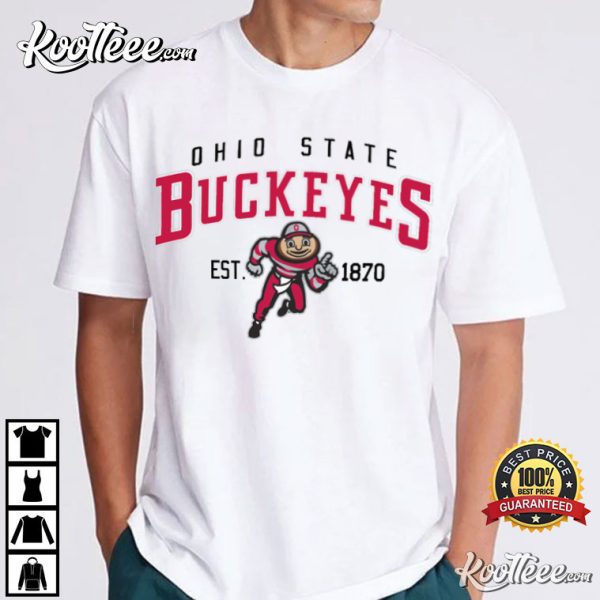 NCAA Ohio State Buckeyes EST 1870 T-Shirt #2